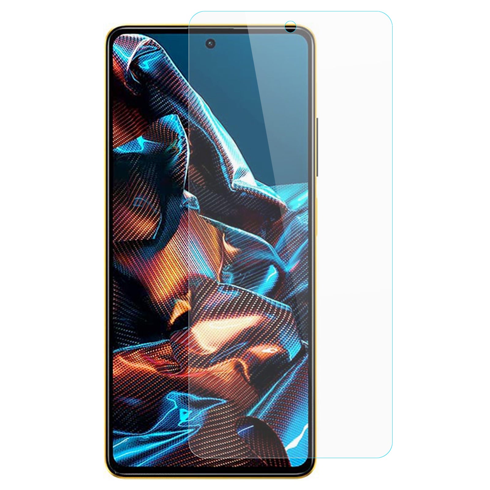 Screen Protector for Xiaomi Poco X5 Pro 5G / Redmi Note 12 Pro Speed 5G, 0.3mm Arc Edge Anti-explosion HD Sensitive Touch Tempered Glass Film