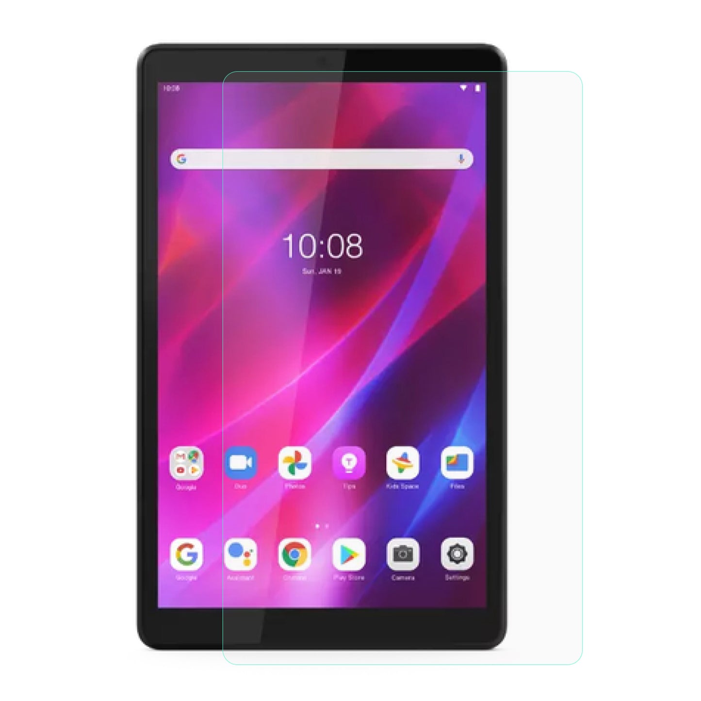 Tempered Glass Screen Protector for Lenovo Tab M8 Gen 4 , 0.3mm Arc Edge Ultra Clear Sensitive Tablet Screen Film Guard