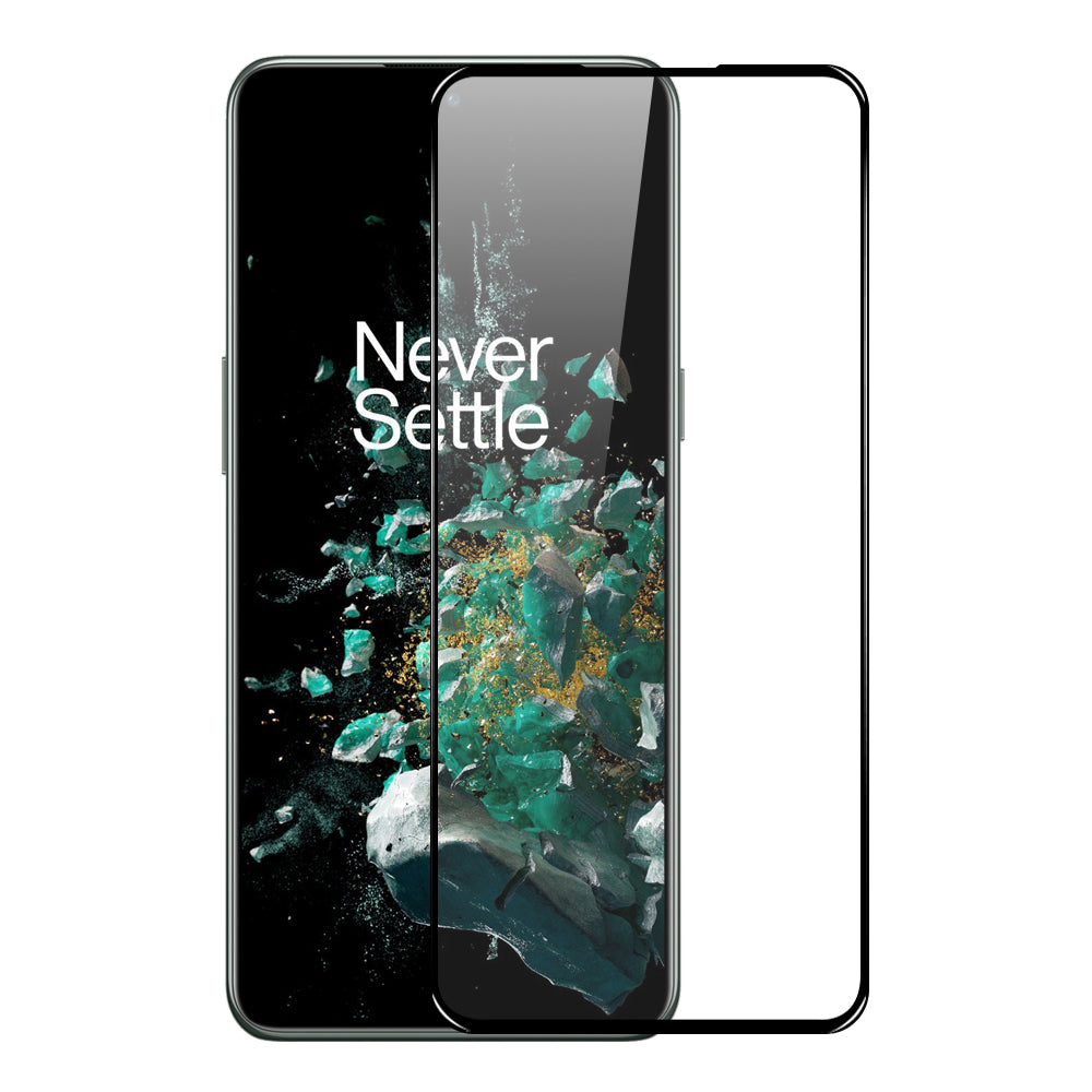 NORTHJO A+ For OnePlus 10T 5G / Ace Pro 5G Silk Printing Screen Protector Full Glue High Aluminum-silicon Glass Film