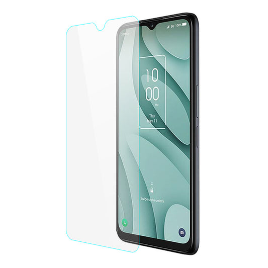 For TCL 40 XE Tempered Glass Film HD Clear Anti-Scratch 0.3mm Arc Edge Phone Screen Protector