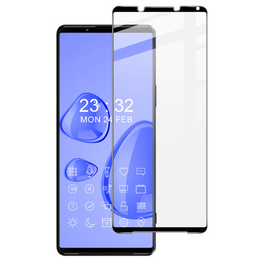 IMAK Pro+ Series for Sony Xperia 1 V Tempered Glass Film Anti-explosion Full Coverage HD Screen Protector