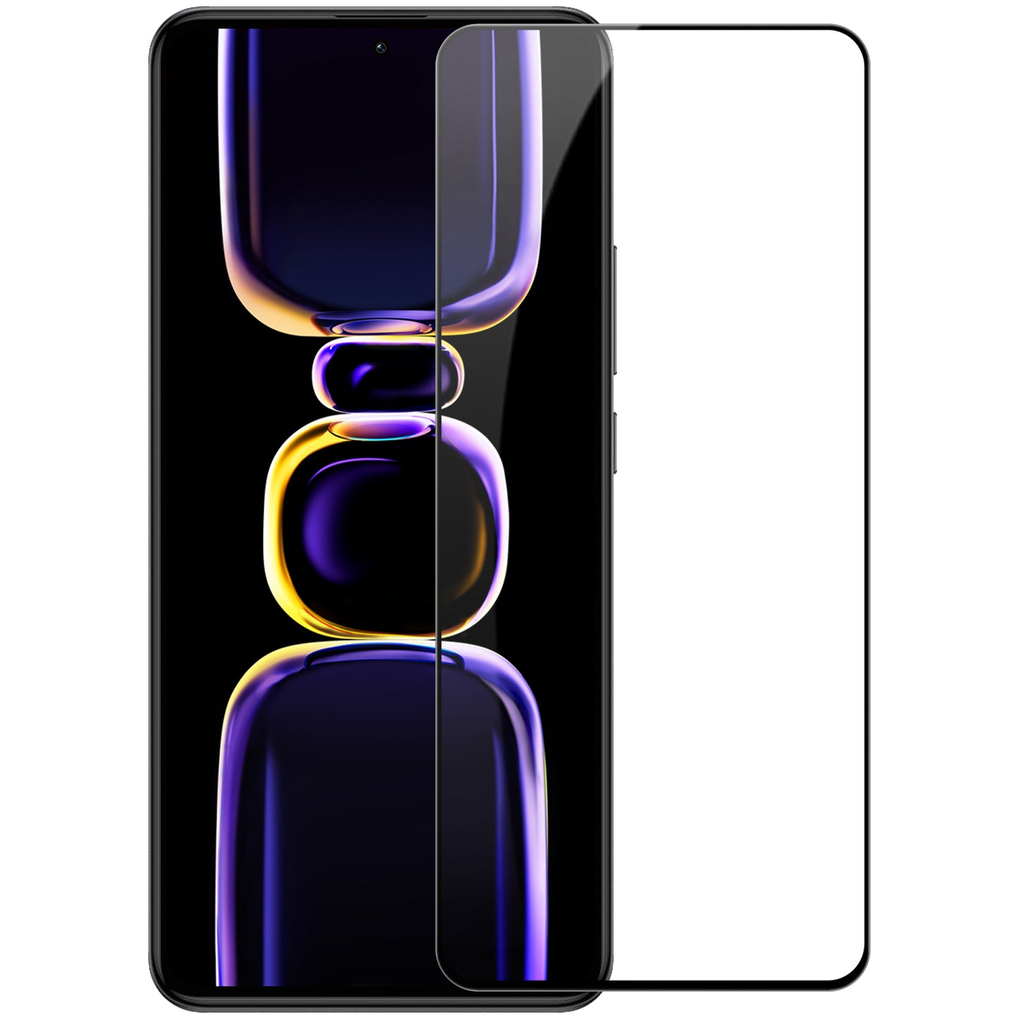 NILLKIN CP+PRO for Xiaomi Poco F5 Pro 5G / Redmi K60 Pro 5G / K60 5G / K60E 5G Phone Full Screen Protector HD Clear AGC Glass Film