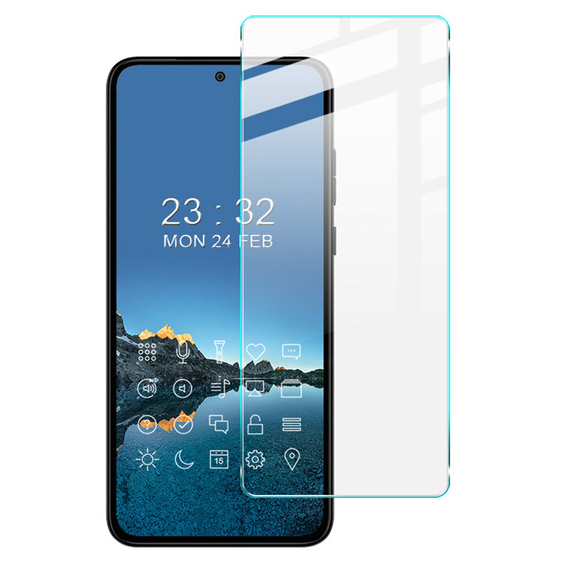 IMAK H Series For Motorola Edge 30 Neo 5G Anti-explosion HD Screen Protector Full Glue 9H Tempered Glass Film