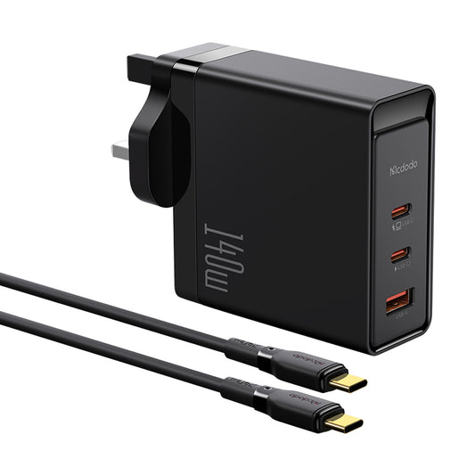 MCDODO CH-29 MDD 140W GaN 5 3 Ports Type-C to Type-C Charger Fast Charging Phone Wall Charger Adapter