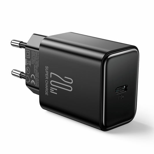 JOYROOM TCF06 Flash Series PD 20W Single-Port Fast Charger EU Plug Wall Charger Adapter Support PD3.0, QC3.0