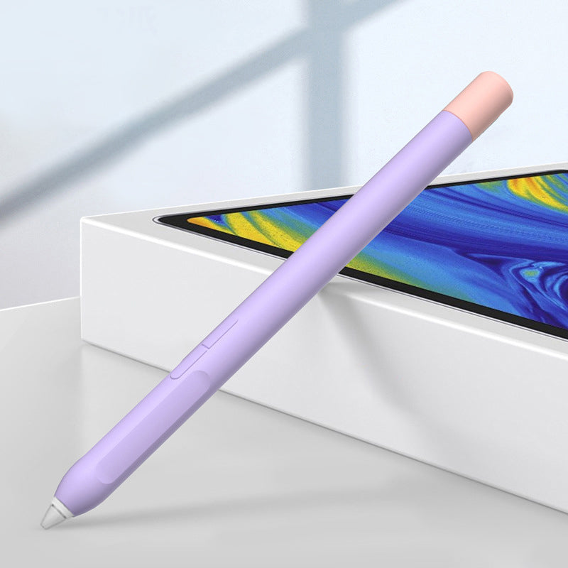 Protective Sleeve for Xiaomi Smart Pen (Gen 2) , Liquid Silicone Stylus Pen Cover with Dual Pen Caps