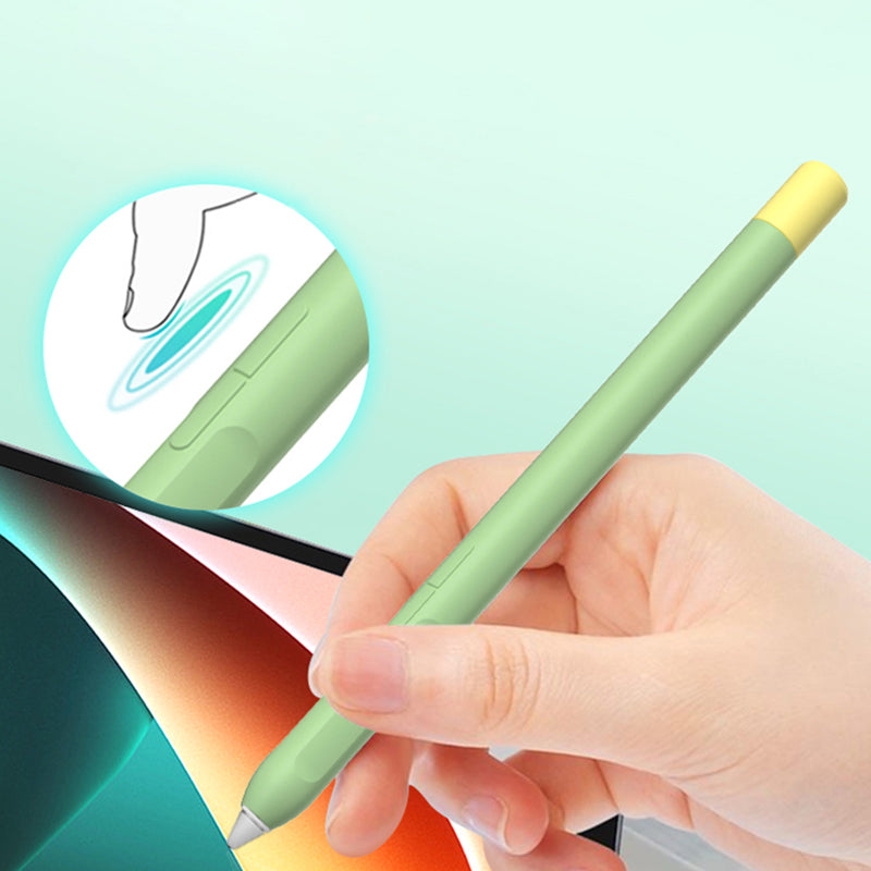 Protective Sleeve for Xiaomi Smart Pen (Gen 2) , Liquid Silicone Stylus Pen Cover with Dual Pen Caps