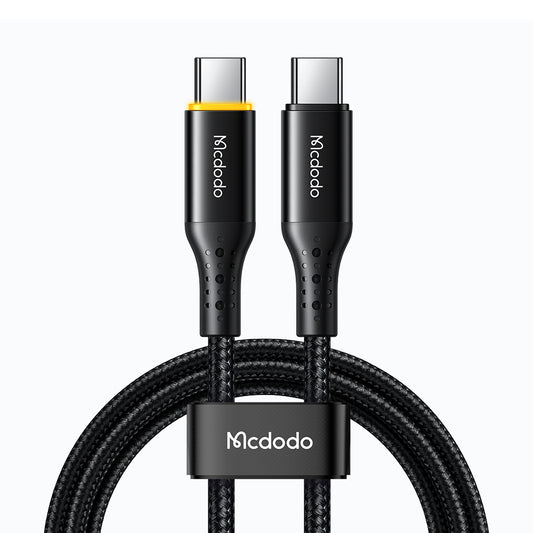 MCDODO CA-3461 1.8m PD Type-C to Type-C Data Cable 100W Quick Charging Auto Power Off Smart Cable