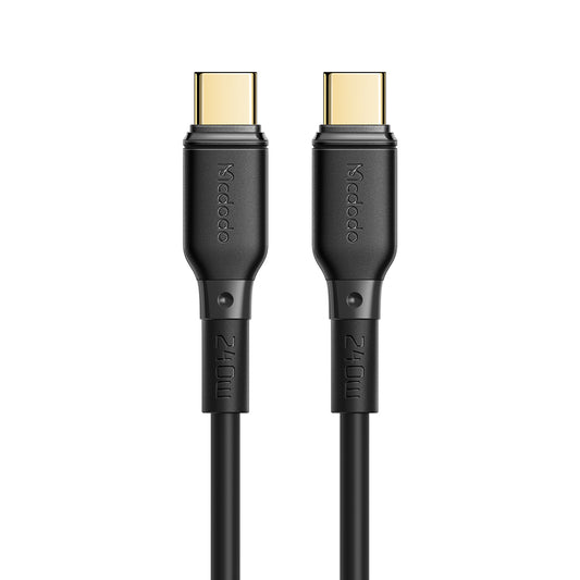 MCDODO CA-3310 MDD 1.2m Type-C Data Transmission Cable Gold-Plated Design USB-C PD 240W Fast Charging Cord