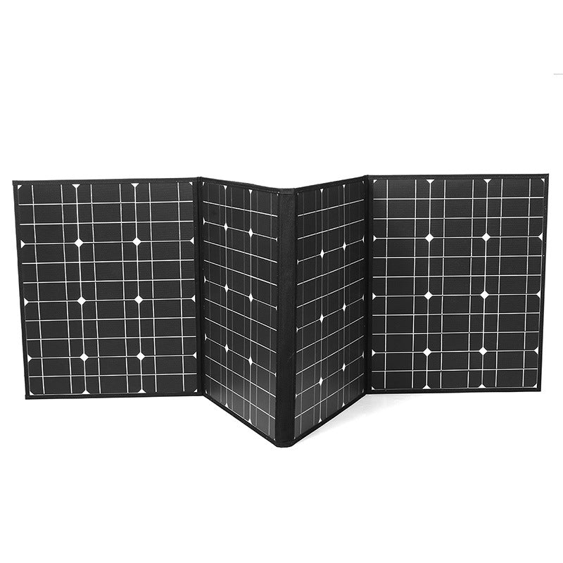 150W Fast Charging Foldable Solar Panel Kit Outdoor Camping Portable Photovoltaic Monocrystalline Module Solar Charger