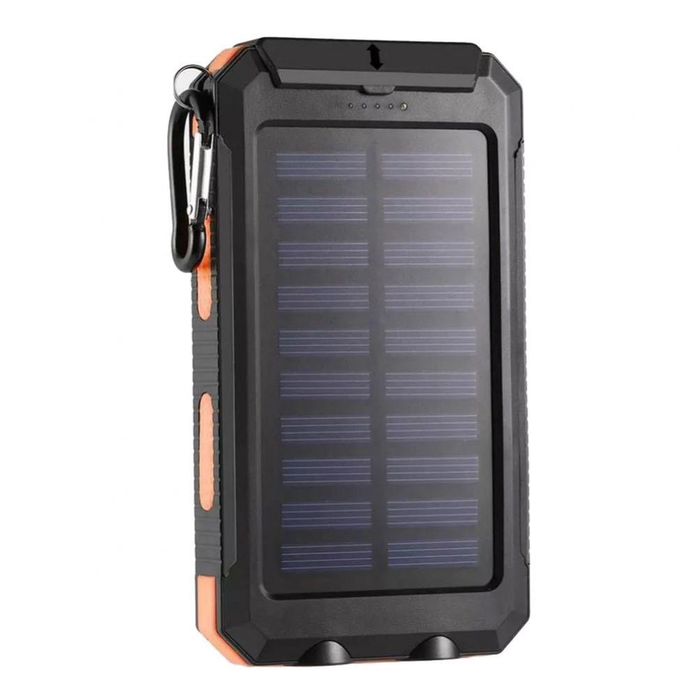 10000mAh Solar Power Bank Portable Phone Charger External Battery Pack (A-Grade Battery Cell)