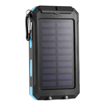 10000mAh Solar Power Bank Portable Phone Charger External Battery Pack (A-Grade Battery Cell)