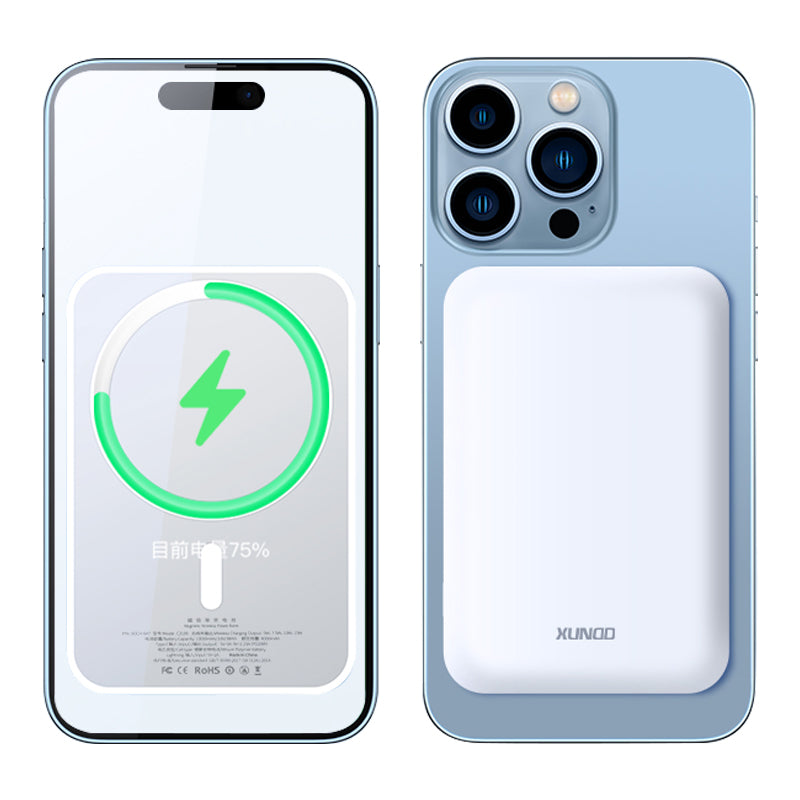 XUNDD XDCH-047 10000mAh Magnetic Wireless Charging Power Bank 20W Fast Charging Phone Charger