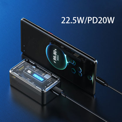 WEKOME WP-395 Vanguard Series 22.5W Super Fast Phone Charger 10000mAh Power Bank with LED Digital Display