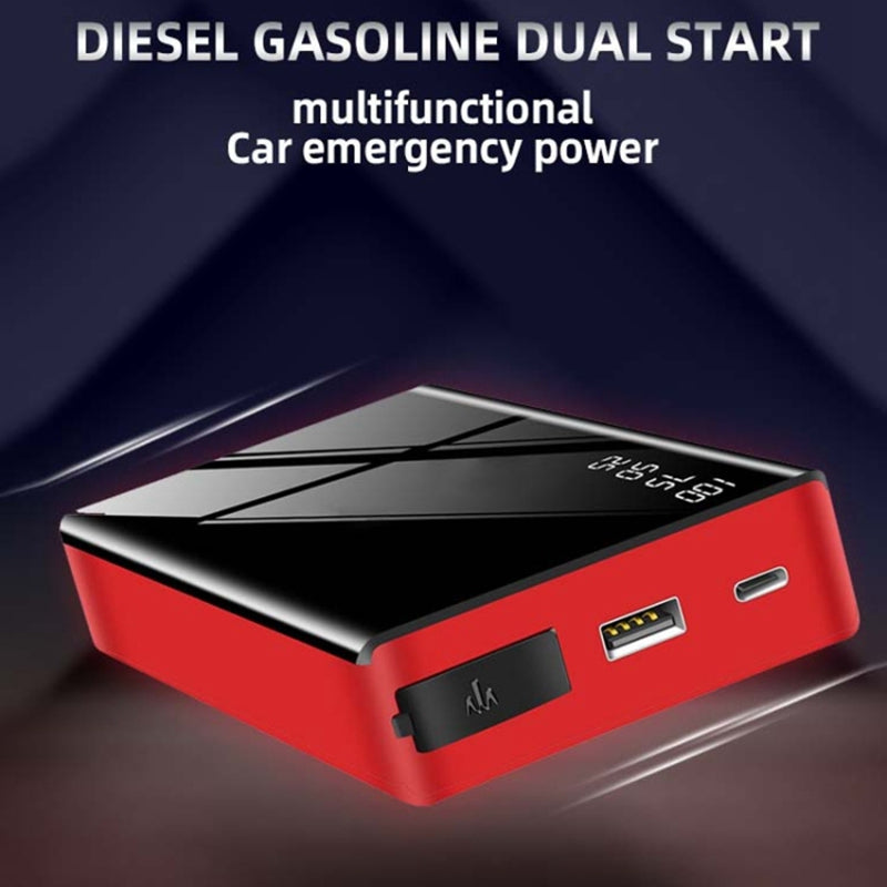 R21 20000mAh Car Emergency Starter Cell Phone Power Bank Portable External Battery Pack with LED Light