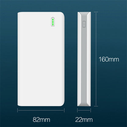 YISENNENG NB24V12V5V 15400mAh Power Bank Portable Phone Charger External Battery Pack with EU Plug Power Adapter