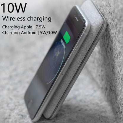 MOMAX Q.Power Touch Elite Light Luxury Wireless Power Bank Fast Charging Portable Phone Charger (MFI Certificated)