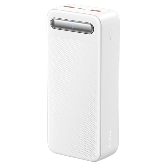 MCDODO MC-391 22.5W PD Digital Display Power Bank 30000mAh Portable Phone Charger with 2 USB, Type-C Ports