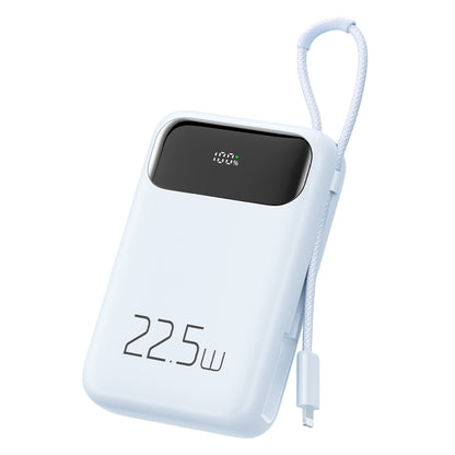 MCDODO MC-325 PD 22.5W Power Bank with iP Cable, 10000mAh Phone Battery Pack Portable Charger