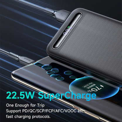 MCDODO MC-388 22.5W PD Digital Display Power Bank 10000mAh Portable Phone Charger External Battery Pack