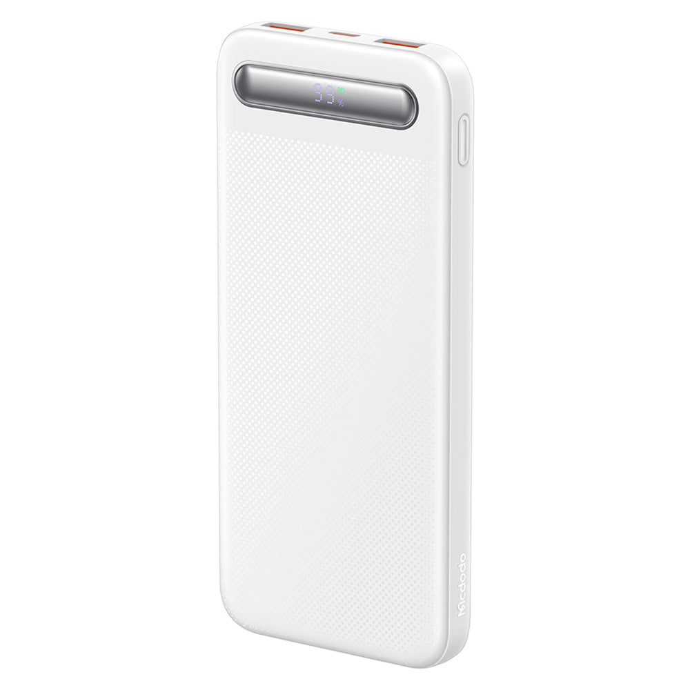 MCDODO MC-388 22.5W PD Digital Display Power Bank 10000mAh Portable Phone Charger External Battery Pack