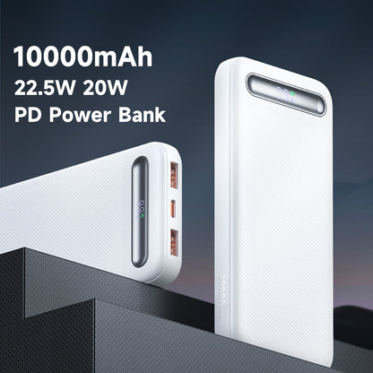 MCDODO MC-388 22.5W PD Digital Display Power Bank 10000mAh Portable Phone Charger External Battery Pack