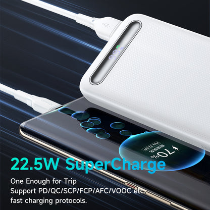 MCDODO MC-388 22.5W PD Digital Display Power Bank 10000mAh Portable Phone Charger External Battery Pack