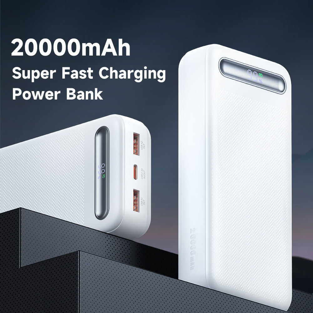 MCDODO MC-389 22.5W PD Digital Display Power Bank 20000mAh External Battery Pack Portable Phone Charger