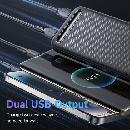 MCDODO MC-4422 5V2.1A Digital Display Power Bank 10000mAh Slim Phone Charger Portable External Battery Pack