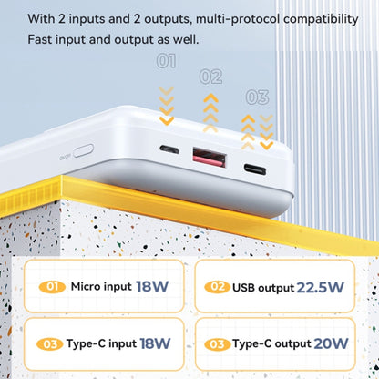 REMAX RPP-316 20W+22.5W PD+QC Fast Charging Power Bank 20000mAh Portable Phone Charger