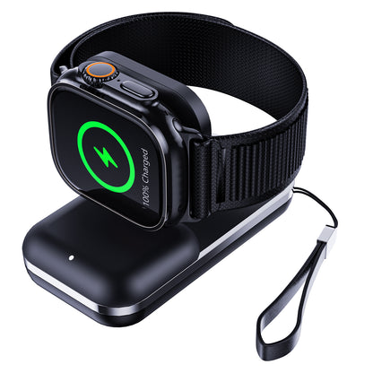 V20A Magnetic Wireless Watch Charger 1000mAh Folding Watch Power Bank for Apple Watch Series 2-8 Generation