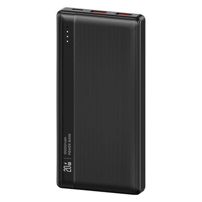 USAMS US-CD203 PB71 PD 20W + QC3.0 Fast Charging Power Bank 2 USB + 1 Type-C 10000mAh Phone External Battery