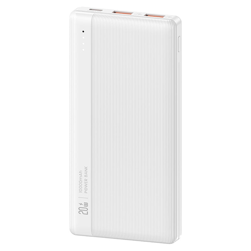 USAMS US-CD203 PB71 PD 20W + QC3.0 Fast Charging Power Bank 2 USB + 1 Type-C 10000mAh Phone External Battery