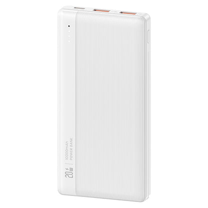 USAMS US-CD203 PB71 PD 20W + QC3.0 Fast Charging Power Bank 2 USB + 1 Type-C 10000mAh Phone External Battery