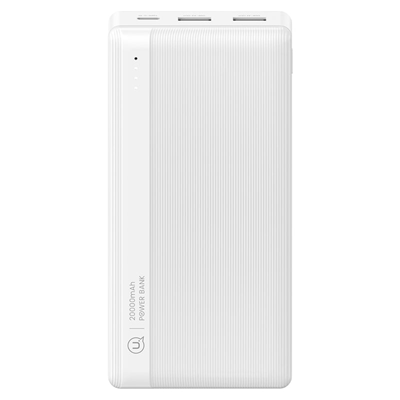 USAMS US-CD206 PB71 20000mAh Dual USB Power Bank Phone External Battery Charger