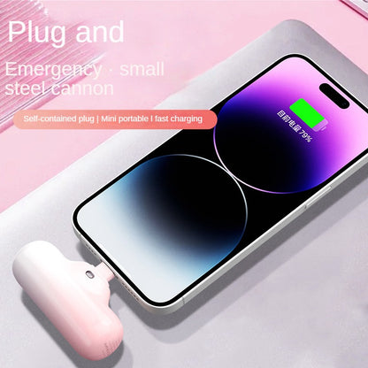 Z9 Mini Portable 4000mAh Phone Power Bank 5V 2.1A Fast Charger Compact Battery Pack for iOS  /  Android