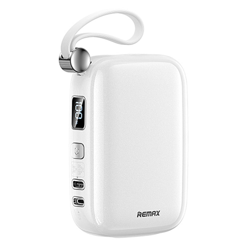 REMAX RPP-652 20W+22.5W Fast Charging Cabled Power Bank 10000mAh Portable Phone Charger