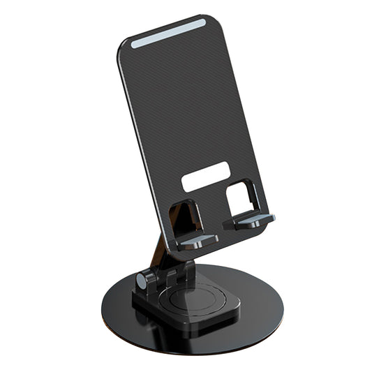 K39B Desktop Mobile Phone Tablet Holder Stand Rotatable Aluminum Alloy Bracket