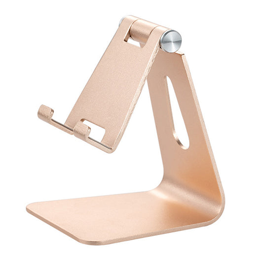 Z4A Small Size Adjustable Desktop Lazy Mobile Phone Tablet Holder Aluminum Alloy Stand Cellphone Tablet Bracket