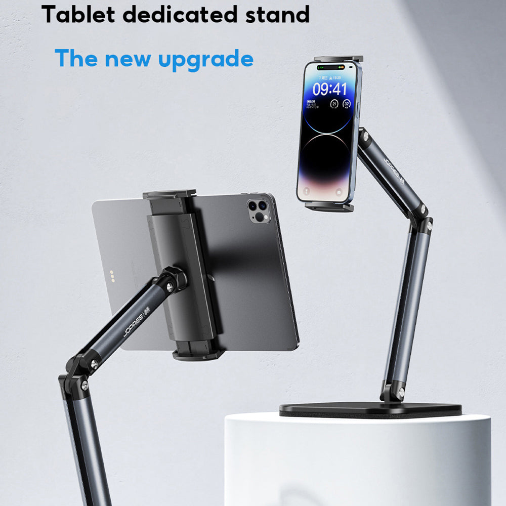 XIAOTIAN X69 Tablet Holder Height Adjustable Stand, 360 Degree Rotating Aluminum Alloy Cradle Mount