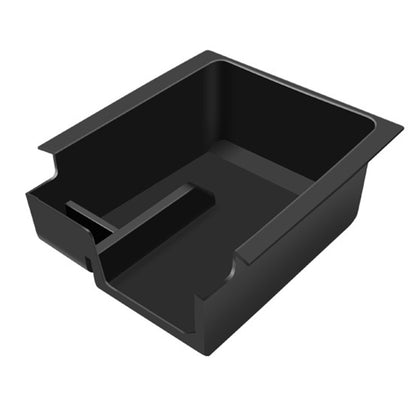 For Tesla Model 3 / Y Car Center Control Organizer ABS Storage Box Trash Can Bin Garbage Container