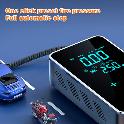 SUITU ST-9616C Portable Car Tire Air Pump Touch Screen Smart Wireless Digital Display Tyre Inflator