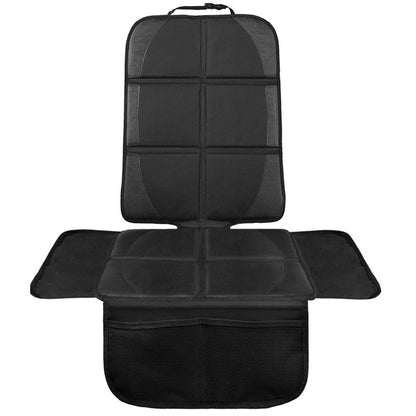 Universal Child Safety Seat Anti-Slip Mat Waterproof Pad Car Seat Protective Cover with Storage Pocket