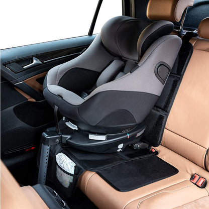 Universal Child Safety Seat Anti-Slip Mat Waterproof Pad Car Seat Protective Cover with Storage Pocket