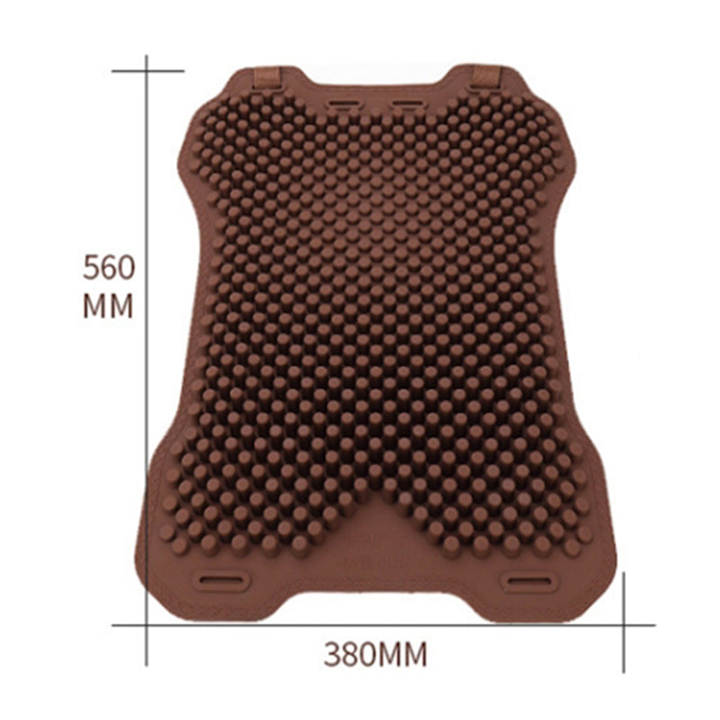 Silicone Lumbar Back Support Pad Summer Breathable Back Rest