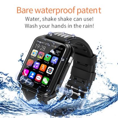 H1PRO 1.83 Large Screen Smart Phone Watch 4G Dual Camera Kids Watch 2+16G