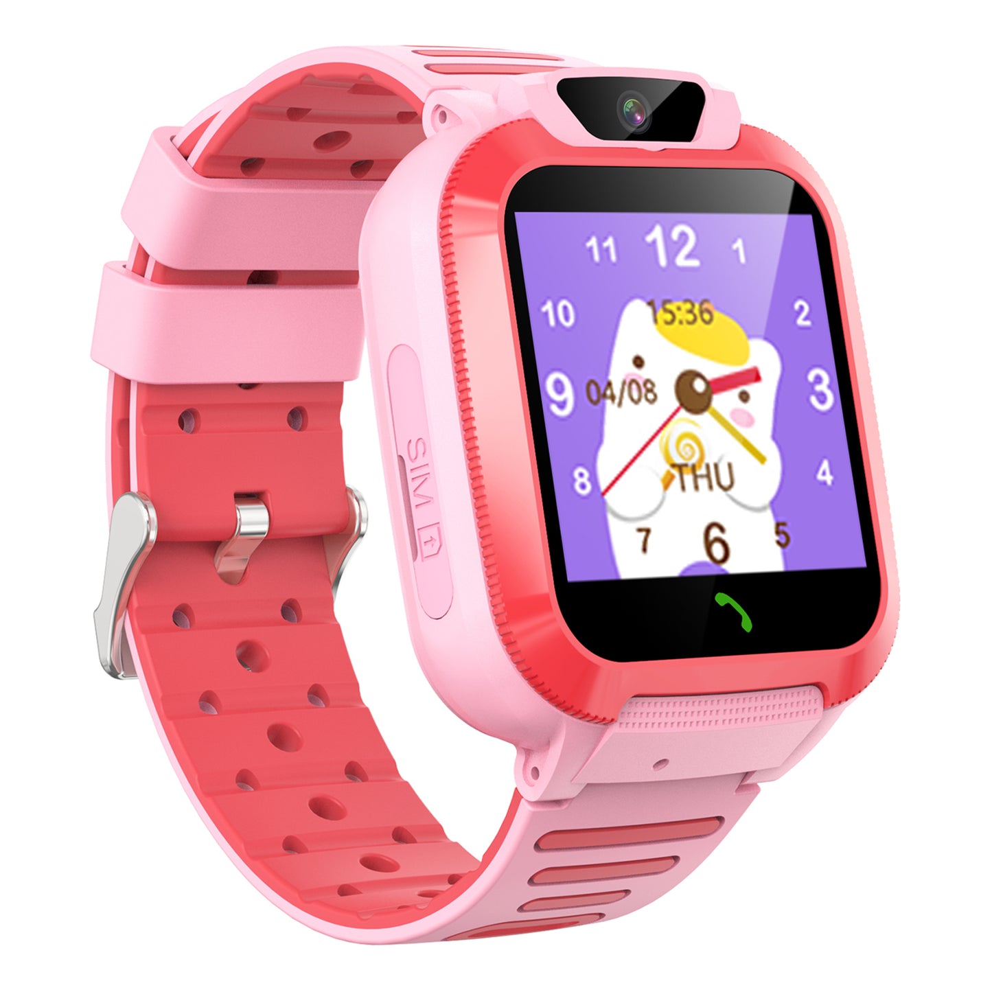 DH11 1.44 4G Kids Watch WiFi LBS Tracker Position Touch Screen SOS Video Call Bracelet