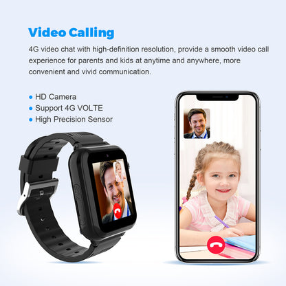 DH13 1.44 4G Kids Watch AGPS LBS GPS WiFi Positioning SOS Video Call IP67 Waterproof Watch