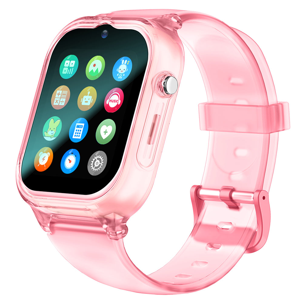 K26 1.83 inch Display Detachable Smart Watch 4G Call GPS Positioning Kids Watch with Lanyard+Silicone Case