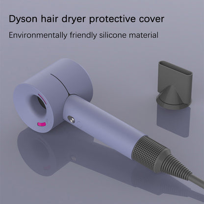 For Dyson Hair Dryer Protection Sleeve Flexible Silicone Case Anti-scratch Shockproof Cover